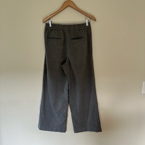 ANN TAYLOR Heather Gray Wide Leg Trousers - Picture 4 of 7